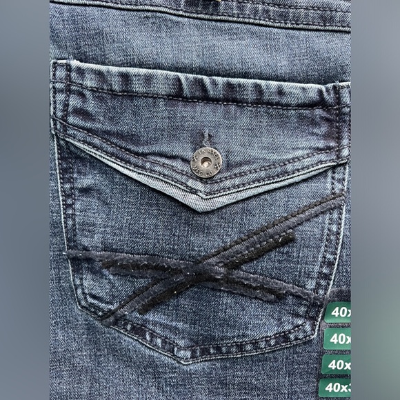 Axel Men's Slim Boot Cut Denim - Picture 6 of 8